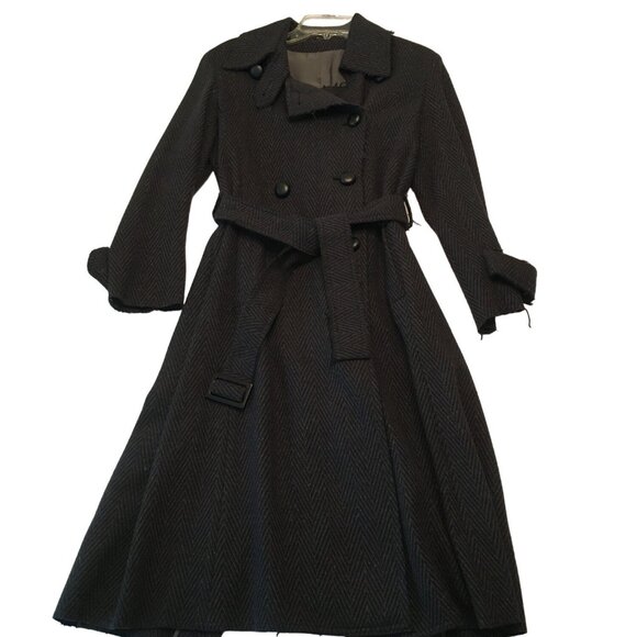 Cinzia Rocca due Italian wool coat - Picture 11 of 12